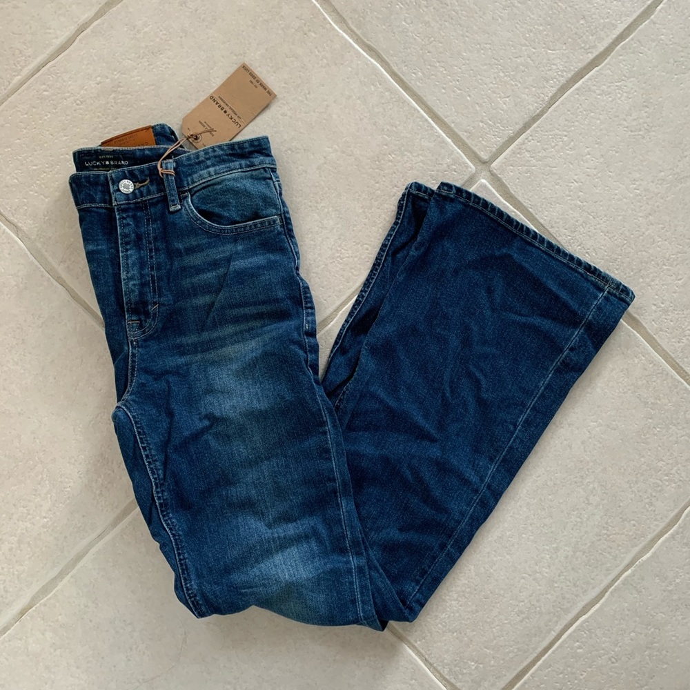 NWT Lucky Brand High Rise Flare Jeans